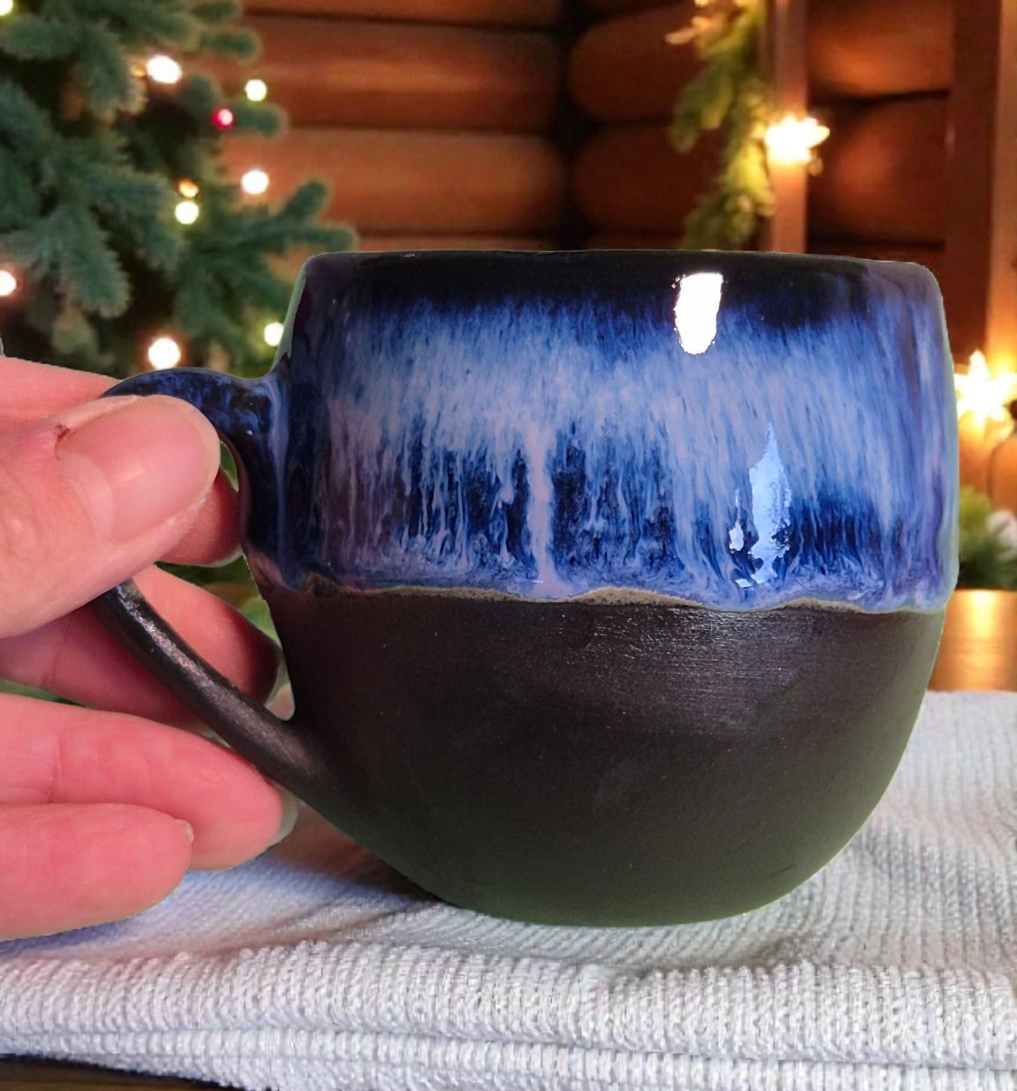 Ocean Wave Cup Black Beauty mini